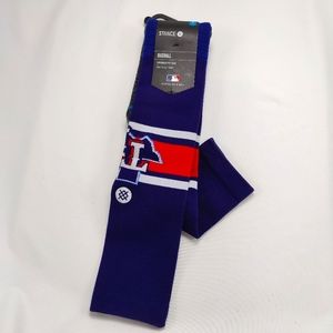 NWT Stance x MLB Texas Rangers DIAMOND RANGERS B PRO OTC size L